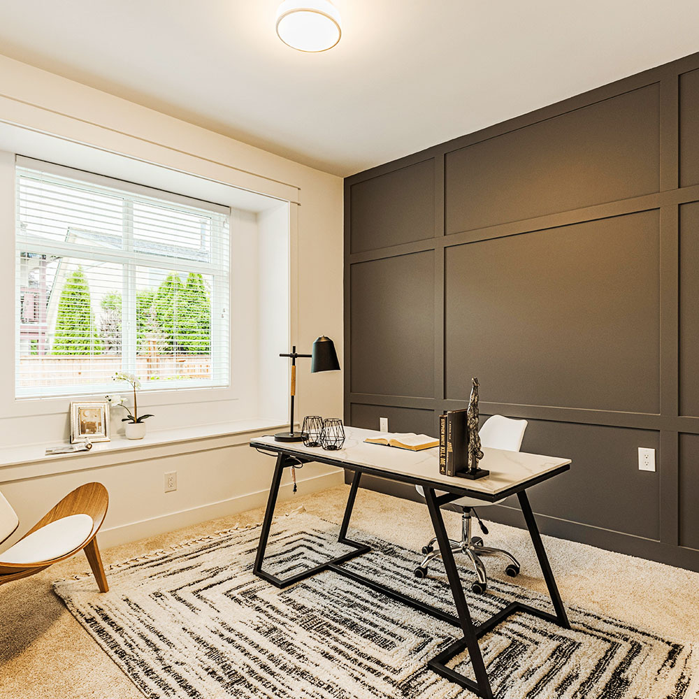 Vancor construction, Completed Home, Greene & Hall 3 Vancor Construction, Completed Home, Greene & Hall , interior view studying room 3