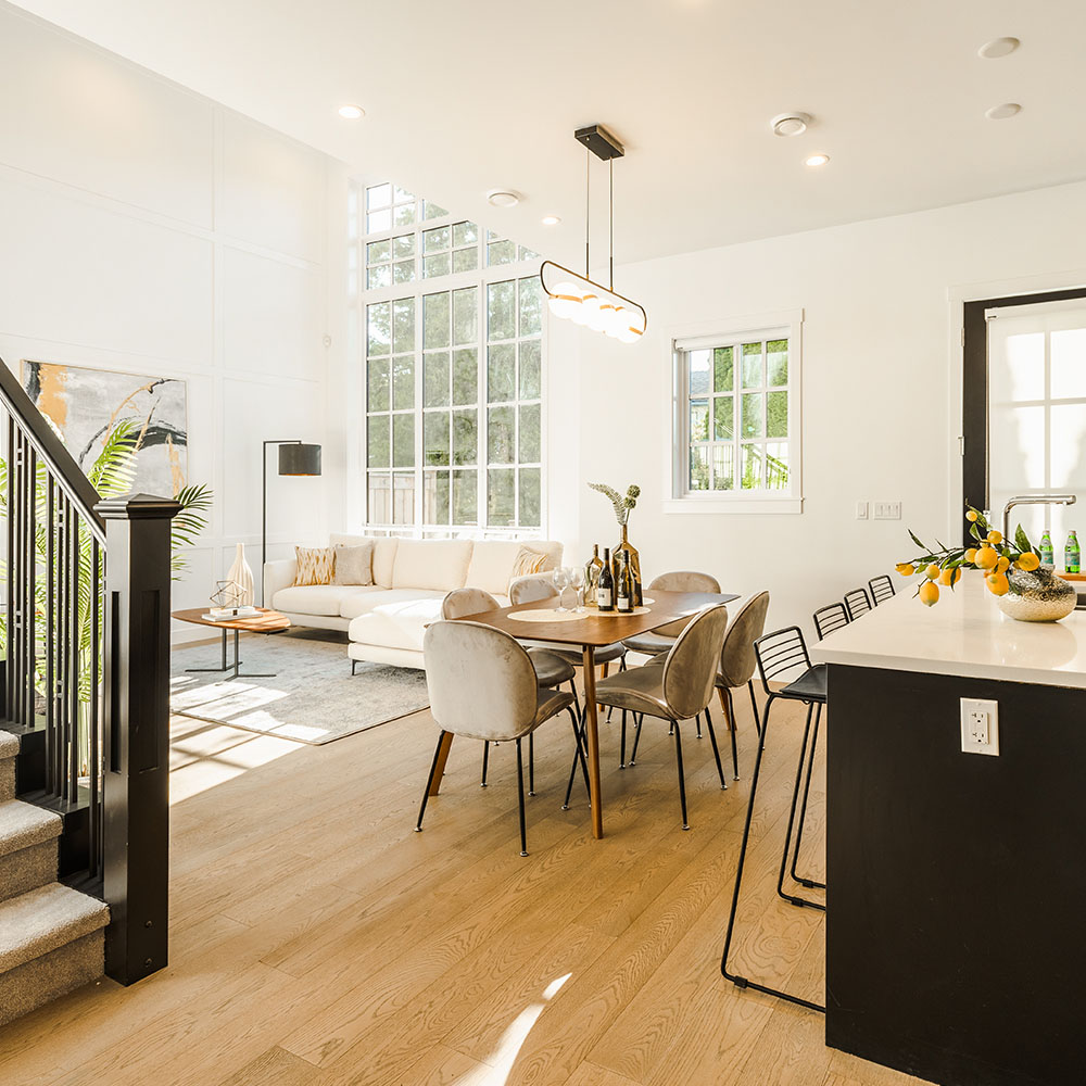 Vancor construction, Completed Home, Manoir 4 Vancor Construction, Completed Home, Manoir , interior view dining room 4
