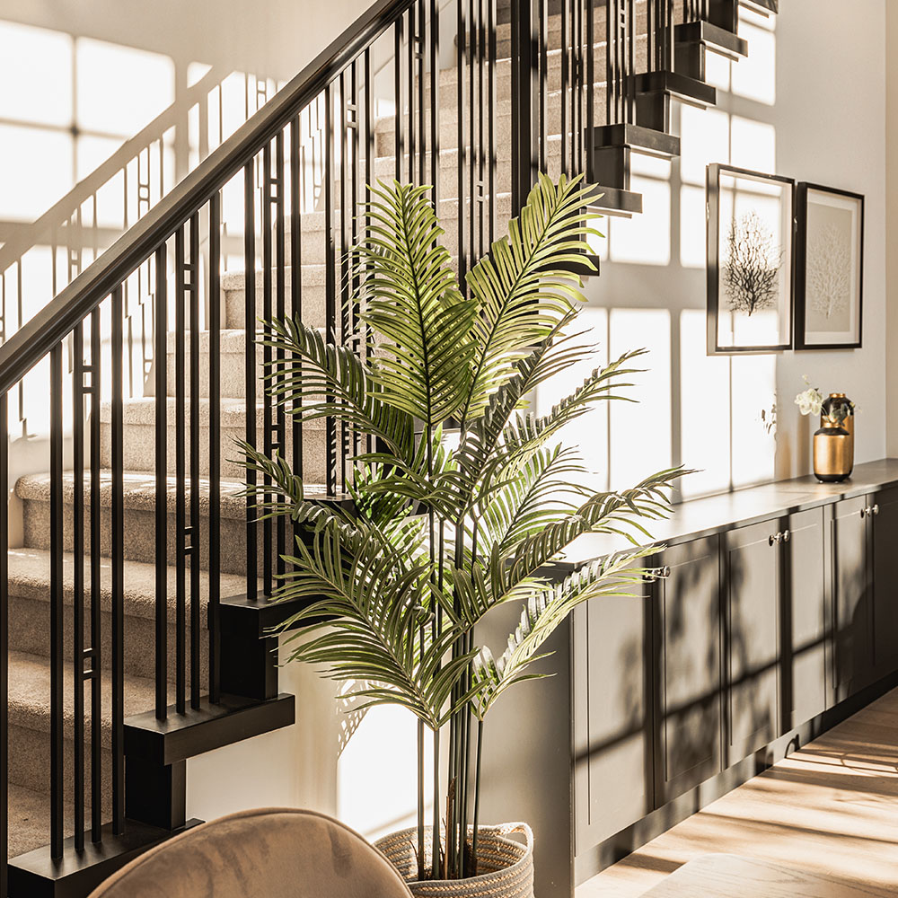 Vancor construction, Completed Home, Manoir 9 Vancor Construction, Completed Home, Manoir , interior view stairs 9