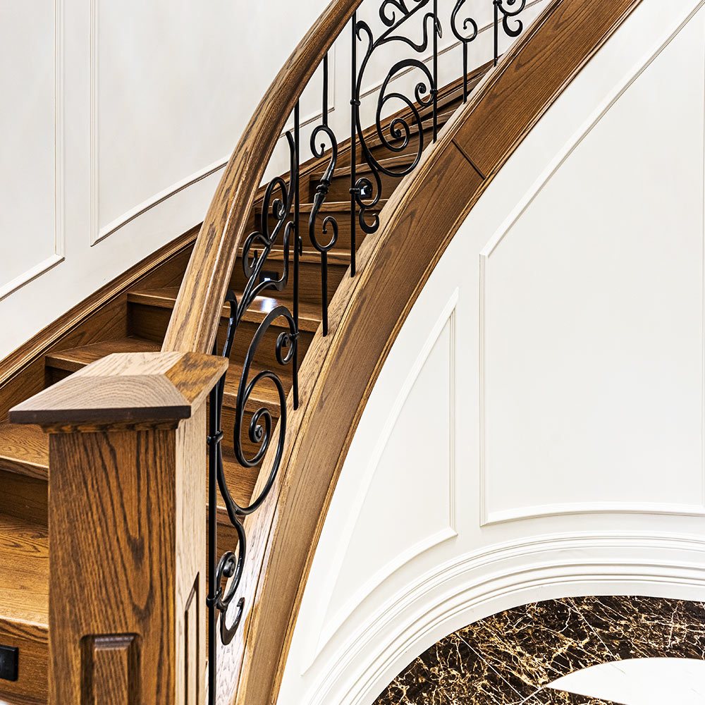 Vancor construction house Lucas, stairs 2 A photo of Vancor construction house Lucas, stairs 2